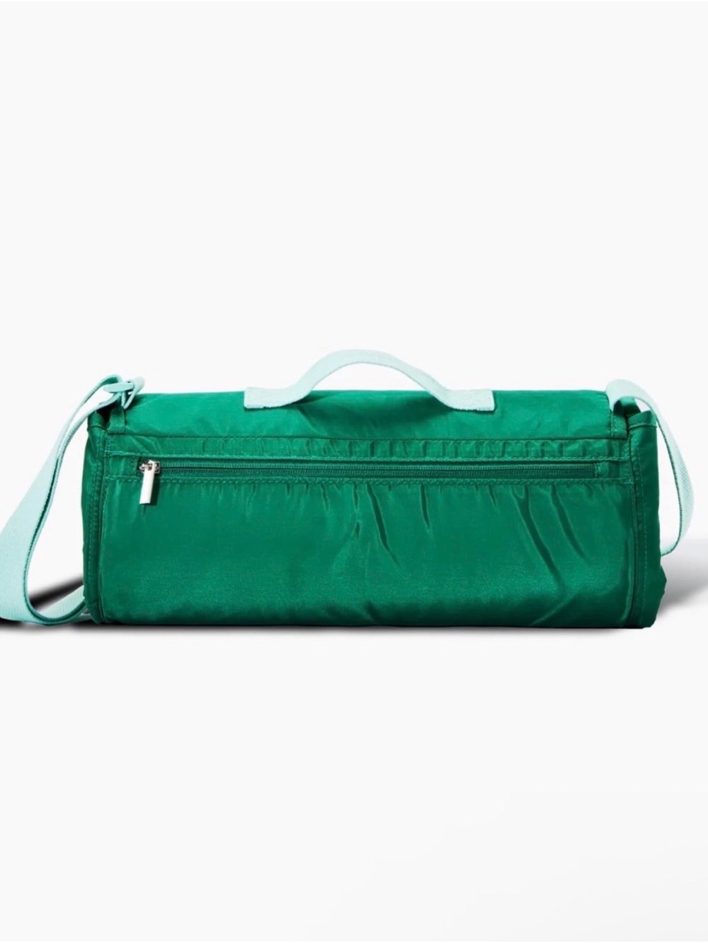 Starbucks Green Roll-Up Picnic Tote with Mint Strap - Picture 6 of 8